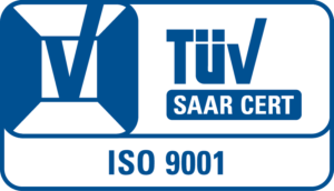 Tüv-Zertifizierung SAAR Cert ISO 9001 - Rahmann GmbH