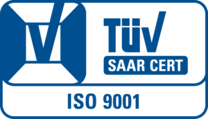 iso-300x172 Tüv-Zertifizierung SAAR Cert ISO 9001 - Rahmann GmbH
