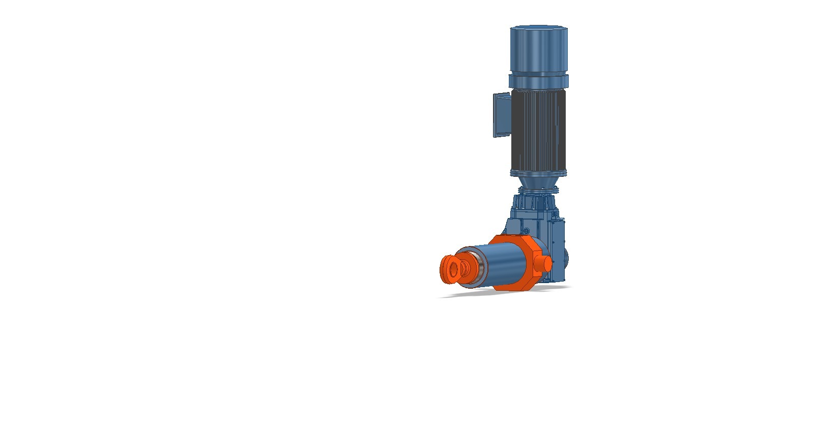 EL5-7-Hub200-Vorlage-blau-orange-Test-3 Aktuator, Hubzylinder